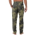 thumbnail image 4 of Xyxonk Mens Army Green Pants Cotton Camo Printed Sleep Pants Big and Tall Knitted Bottoms with Pockets Drawstring Comfort Sleepwear Army Green S, 4 of 7