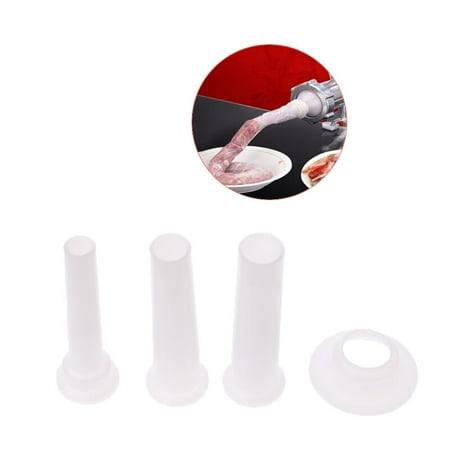 

3 Pcs Universal Sausage Filling Tubes Plastic Stuffers Casing Meat Grinder