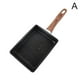 thumbnail image 4 of Square Japanese Omelette Pan, Tamagoyaki Egg Skillet Maker Nonstick Roll Rectangle Tamago Frying Rectangular Kitchen Cooking Griddle Tools Plastic Handle Baking Pancake Induction Cooktop Black, 4 of 7
