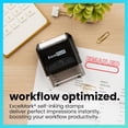 thumbnail image 4 of ExcelMark Emailed Stamp Self-Inking Rubber Stamp - Red Ink for Office Use, Ideal for Efficient Document Management with Emailed Stamps, Perfect for Professional Settings, 4 of 5