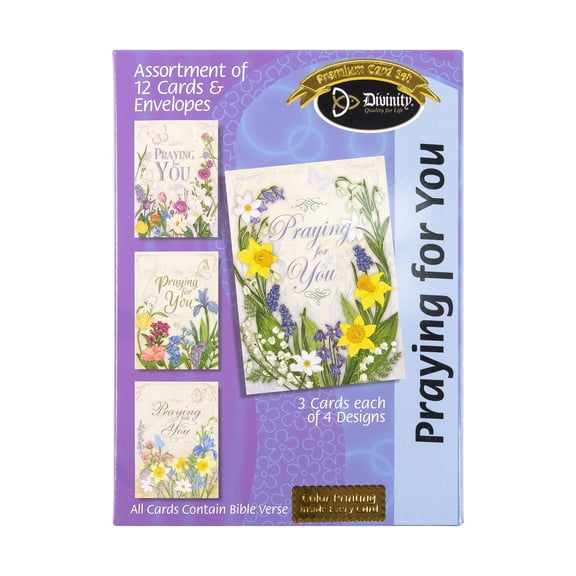 Boxed Cards - Praying For You - Set of 12