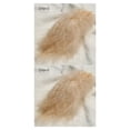 thumbnail image 3 of Injueey 50 Uds. De plumas de marabú de pavo, vestido de boda, joyería DIY, decoración, accesorios decorativos, plumas Café ligero 2piezas Injueey CBP150604, 3 of 6