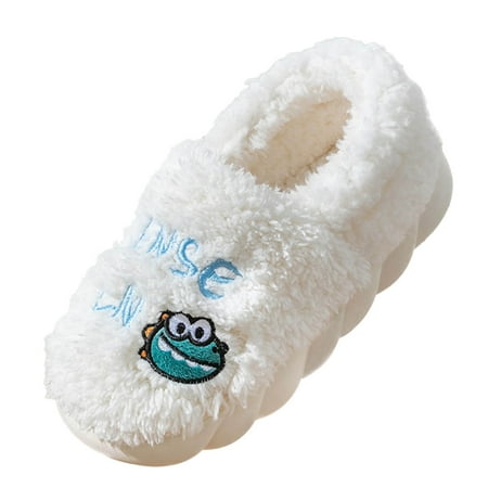 

EUMODR Womens Boots Size 7 Knee High I Do Slippers for Women Women Slippers Autumn And Winter Fashion Comfortable And Cute Cartoon Dinosaur Solid Color Thick Bottom Non Slip