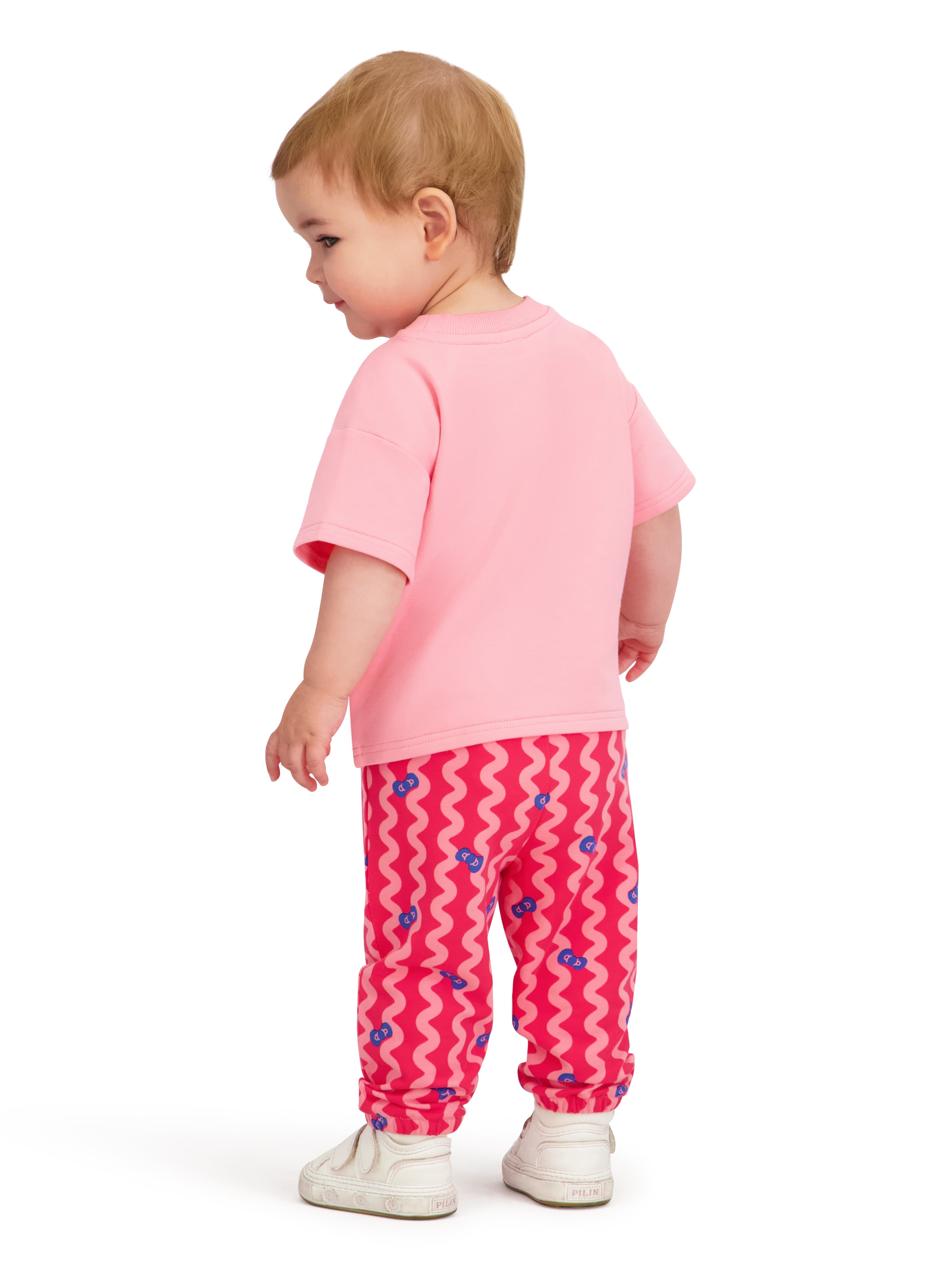 Hello Kitty Baby Girl Viscose French Terry Pant Set, Sizes 0-24 Months