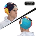 thumbnail image 6 of Gaeub Rainbow Bulldog Sunglasses Knit Cuffed Beanie Top Level Beanie Men Women Winter Knit Caps Soft Ski Hat, 6 of 7