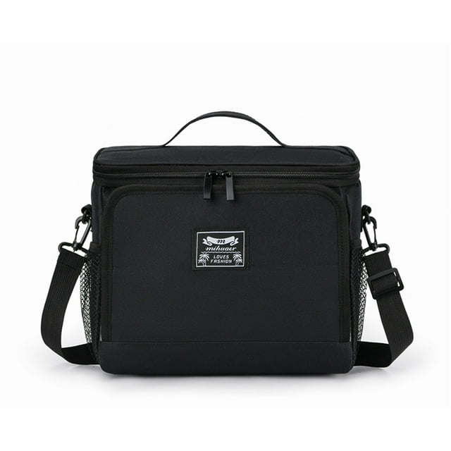 Kids Lunch Box Insulated Lunch Bag for Adults Kids Thermal Food Storage Tote Bags Aluminum Foil Cooler Bag with Shoulder Strap Insulated Lunch Bag