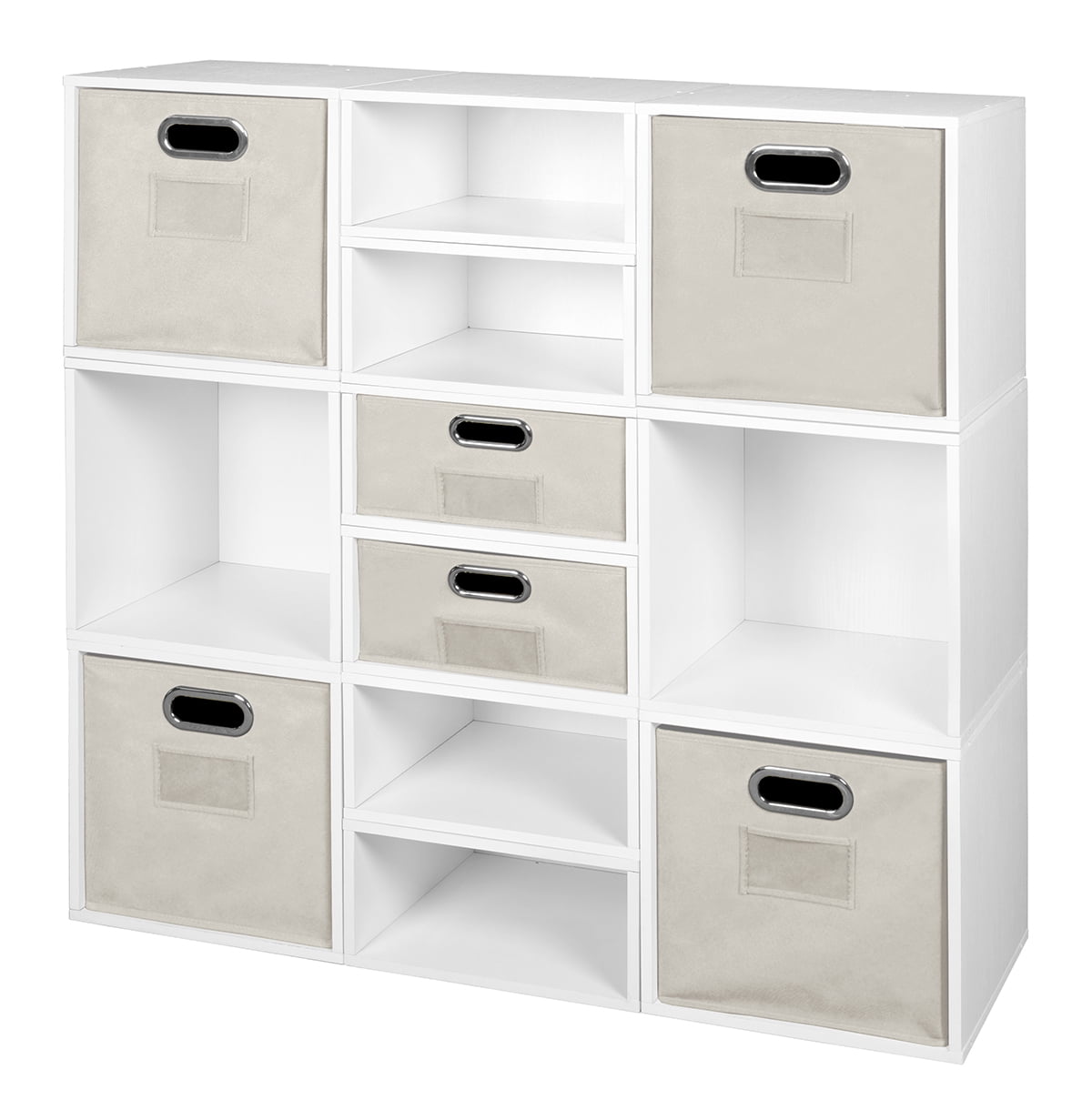 Niche Cubo Storage Set 6 Full Cubes/6 Half Cubes with Foldable Storage