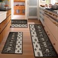 thumbnail image 2 of Floral Kitchen Rugs Sets of 3, Non Slip Kitchen Rugs and Mats Washable Farmhouse Kitchen Rugs Floral Kitchen Floor Mat Carpet Runner Rugs for Hallway Laundry Room, 2 of 12