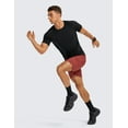 thumbnail image 3 of CRZ YOGA Men's Lightweight Short Sleeve T-Shirt Quick Dry Workout Running Athletic Tee Shirt Tops, 3 of 6