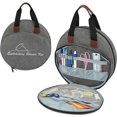 thumbnail image 1 of KAIYANG Bolsa de almacenamiento de herramientas de bordado a prueba de agua Bolsa de almacenamiento de agujas de tejer 1 pieza, 1 of 5