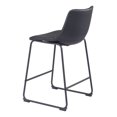 thumbnail image 5 of Smart Counter Stool Black Counter Stool, Transitional Style, Plush and durable faux leather fabric, Plywood, Indoor Bar, 5 of 5