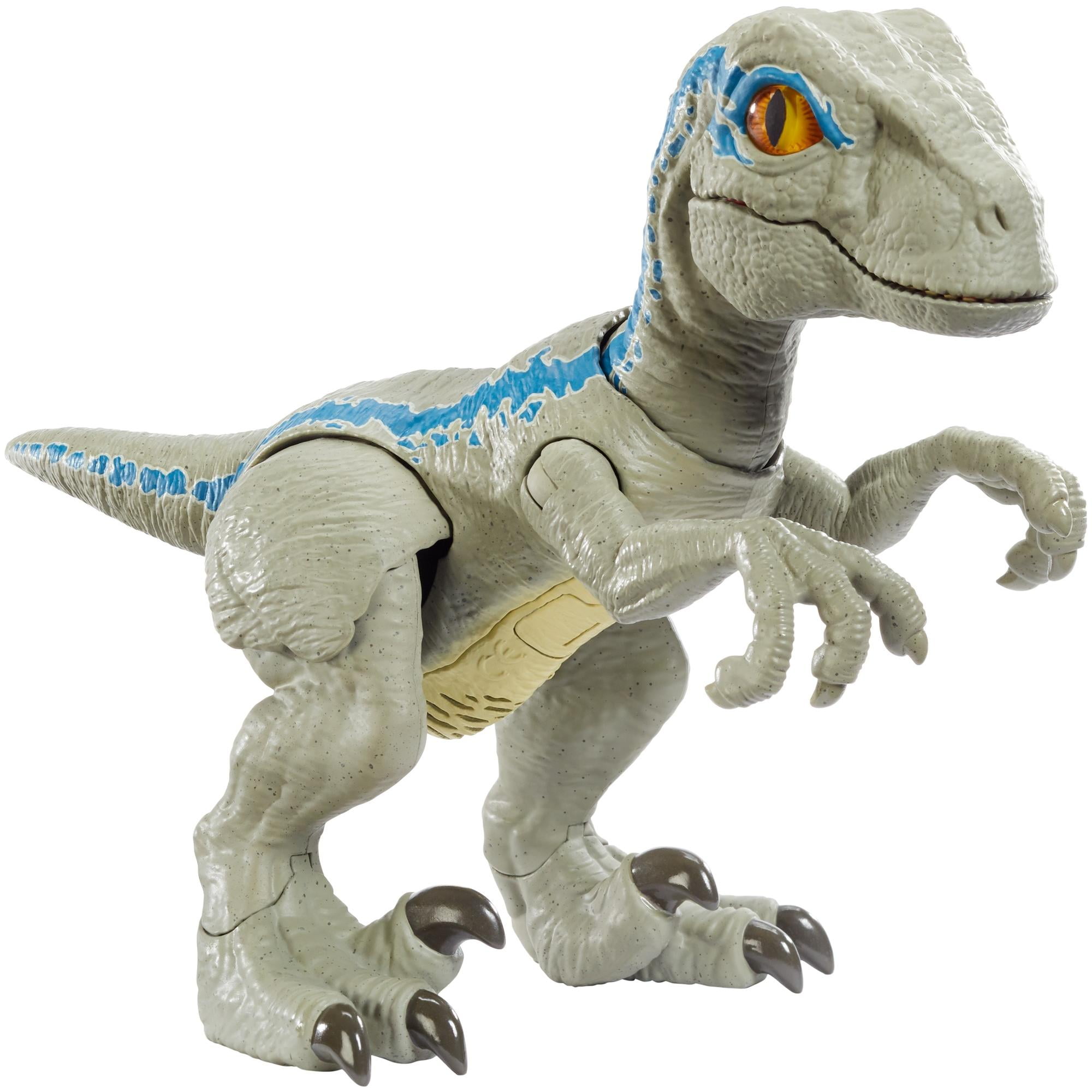 Blue Velociraptor Dinosaur Figure Toy Christmas Gift for Boys Kid Jurassic World 