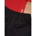 thumbnail image 6 of Vxuxlje Kids Boy's Soccer Shirt and Shorts Youth Sports Team Training Uniform Soccer Uniforms 2 Red 28, 6 of 7