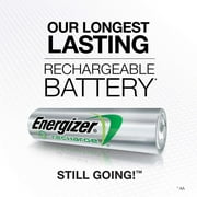 Energizer EcoAdvanced AAA Rechargeable Batteries, 4 Count