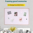 thumbnail image 3 of Yingyy Foldable Felt Message Board With Self-Adhesive: Easily stick Equipped Frame For Announcement Decoration, 3 of 6