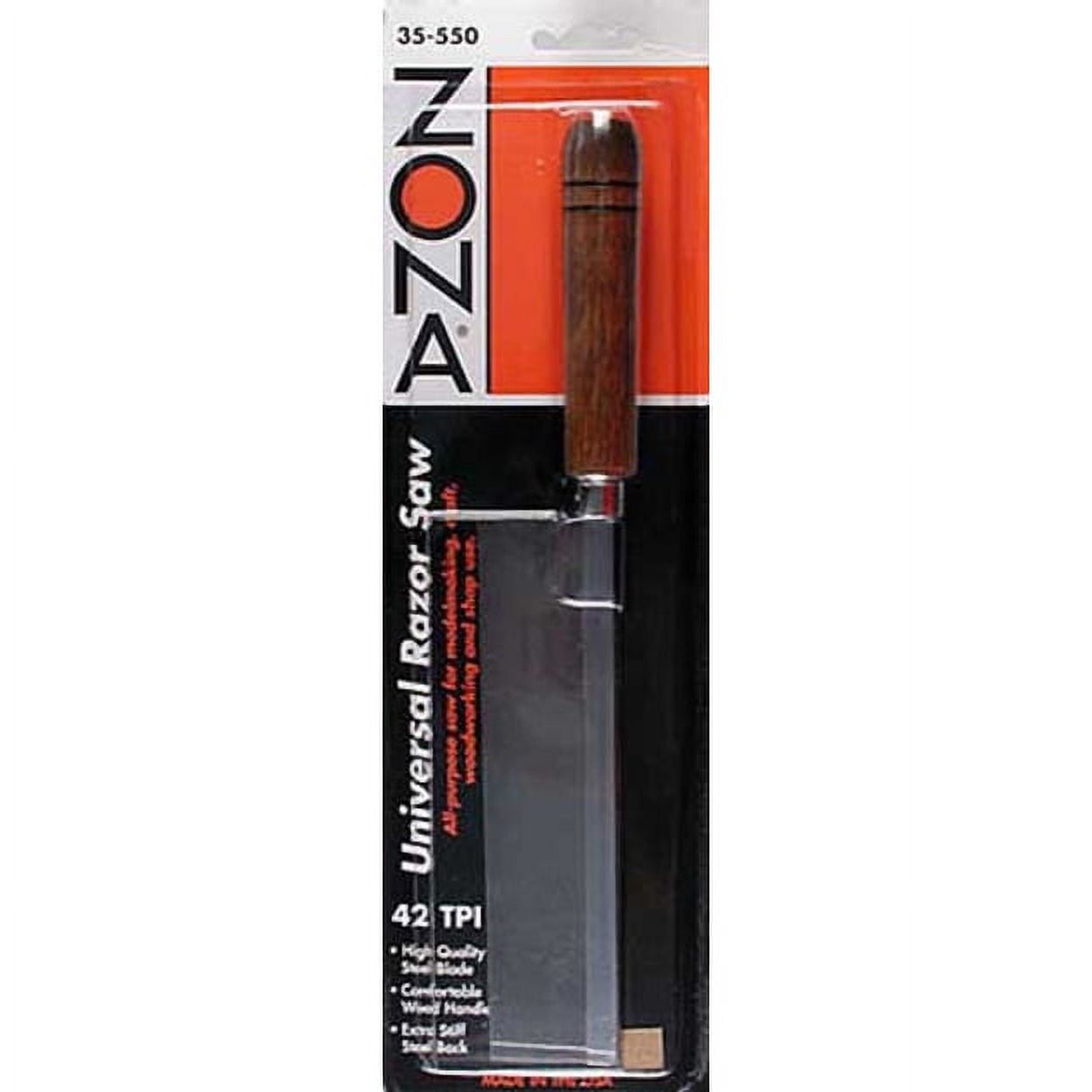 Zona Tool Company Fine Tooth 42T/in Universal Razor Saw 35-550