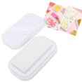 thumbnail image 2 of Ink Pad Metal Color Large DIY Hand Craft Rubber Stamp Schedule Book Ink Pad for Scrapbooking Card Making Supplies[Moon-White], 2 of 8