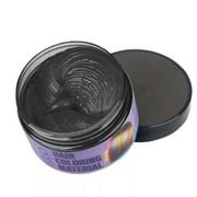 EZGO Temporary Hair Color Wax Easy to Rinse Out Coloring Mud Dye Cream, Dark Gray