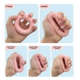 thumbnail image 3 of QHUDLV Grip Strength Trainer, Hand Strengthener Grip, Finger Exerciser, Silicone Squeezer Grippers, Forearm Grip Workout, Finger Stretcher, Relieve Wrist Pain, 3 of 8