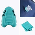 thumbnail image 4 of Bodyboard inflable, portátil, flotante, color sólido, boya, tabla de surf inflable con asa, flotador de piscina, aquaplane para playa, piscina, 4 of 5