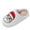 A-White141, variant on JAJAHO Indoor Christmas Kids Slippers Winter Warm Fuzzy Santa Embroidery For Boys Girls Lightweight Soft Sole Home Footwear Comfort Slippers