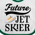 thumbnail image 4 of Inktastic Future Jet Skier Water Sports Boys or Girls Baby Bib, 4 of 4