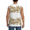 thumbnail image 4 of Disketp Christmas Sleeveless Tshirts For Men, Muscle Shirts For Men Dry Fit Tank Top-Medium, 4 of 8