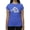 Periwinkle, variant on Vintage Rose Floral Art Tee T-shirt Color Women's