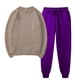 thumbnail image 1 of Puntoco Conjunto deportivo de pantalones deportivos informales con cuello redondo y sólido para mujer Puntoco Puntoco-8802, 1 of 5