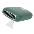 thumbnail image 4 of Mini ventilador con 3 velocidades, bajo nivel de ruido, soporte plegable - Secador de pestañas portátil recargable por USB verde, 4 of 8