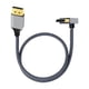 thumbnail image 4 of Cable DisplayPort, cable DP de 1 m, cable de conexión de video 4K, cable DP1.2 para proyectores, computadoras de escritorio, tarjetas gráficas, PC, Curva inversa, 4 of 9