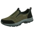 thumbnail image 2 of Hiking Shoes for Men, Slip On Walking Shoes Non Slip Outdoor Lightweight for Trekking Camping Fishing Work Daily, Comfortable Sneakers, 2 of 3