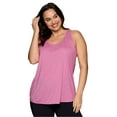 thumbnail image 2 of RBX Active Plus Size Women's Twist Back Soft Relaxed Tank Top Tunic, 2 of 5