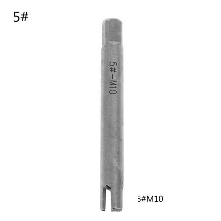

GLFSIL 1pc Broken Tap Extractor Guide Easy Wire Screw Remover Tools Drill Bit M3-M12