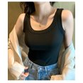 thumbnail image 5 of Women's Camisole, Sleeveless Bottoming Shirt Worn Inside And Outside, Summer Ribbed Vest, Slim Breast-covering Top For Women, 5 of 5