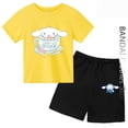 thumbnail image 3 of Camiseta de Anime Cinnamoroll para niños y niñas, ropa para niños, Tops de dibujos animados, conjunto de camiseta de Hello Kitty Sanrio, camisetas de manga corta para mujer, 3 of 4