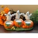 thumbnail image 2 of Candelabro de Halloween | Decoración otoñal con diseño de calabaza y fantasma | Incluye 1 vela de Halloween | Centro de mesa de temporada | Decoración para fiestas de Halloween | Decoración otoñal, 2 of 6
