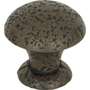 Atlas Homewares 272 Olde World 1-3/8" Mushroom Cabinet Knob - Rust