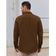 thumbnail image 4 of Camisa y chaqueta COOFANDY, ligera, casual con botones, para hombre, 4 of 5
