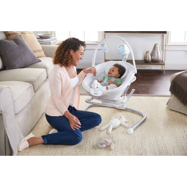 Graco duet sway swing best sale with portable rocker maxton