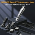 thumbnail image 5 of HOOICB Hair Clippers for Men, Rechargeable Cordless Beard Trimmer with LED Display, Grooming Kit for Men, 5 of 9