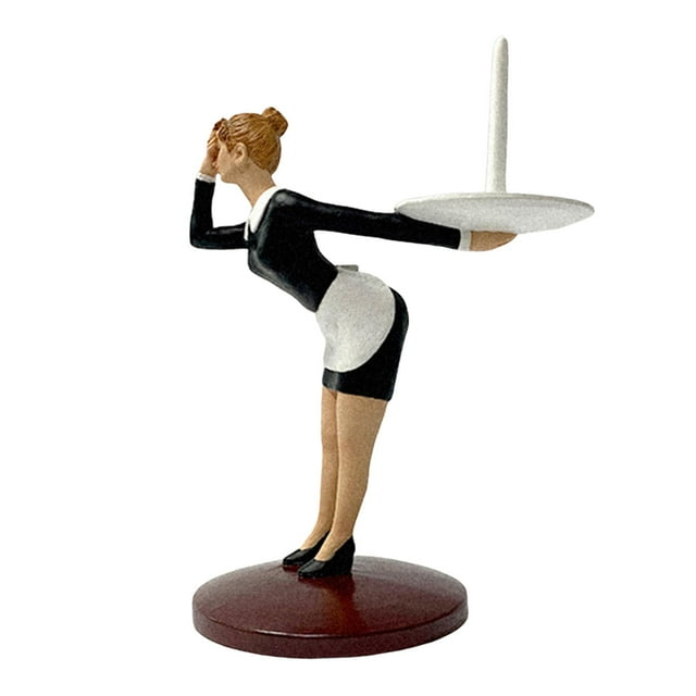 simhoa Paper Towel Holder Farmhouse Countertop for Dining Table Living Room Kitchen Maid