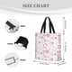thumbnail image 3 of Fotbe Retro Floral Bolsa Tote con Estampado para Mujer, Bolsos con Cremallera, Bolsa de Hombro Casual de Gran Capacidad con Bolsillos Internos, 3 of 7
