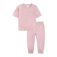 thumbnail image 1 of Ensemble de Deux Pièces pour Garçons, T-Shirt et Short, Col Rond, Vêtements d'Été pour Bébé Garçon 4-5 Ans, 1 of 3