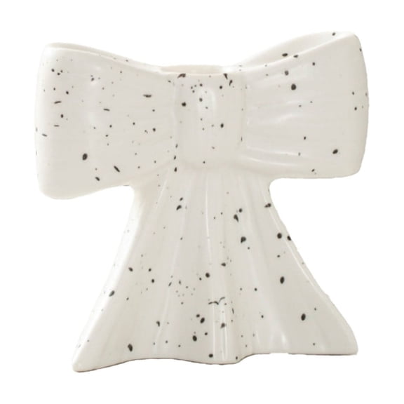 Noothes Christmas Ceramic Candle Holder Hand Painted Scented Aromatherapy Candle Jar for Holiday Tabletop Decor Festive Centerpiece with Warm Glow