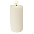 thumbnail image 5 of (2 pack) Mainstays Single Wick 4" x 8" Pillar Candle, Unscented, Ivory, 5 of 9