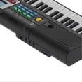 thumbnail image 4 of 61Key Mini Electric Piano Black MultiFunctional Studio Toy with Microphone for Beginner, 4 of 4