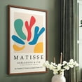 thumbnail image 4 of Matisse CCCXXXIII in Brown Solid Wood 22 x 28 Framed Print, 4 of 5