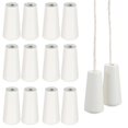 thumbnail image 1 of 2025 12 Pcs White Blinds Wood Cord Pulls Blind Wood Cord Tassels Window Pulls Ends Wooden Cord Knob, 1 of 2