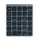 thumbnail image 2 of numérico, numérico inalámbrico Bluetooth numérico,28 teclas N960 entrada de datos USB inalámbrico,Extensiones de numérico de contabilidad 3 piezas Sunnimix Teclado numérico, 2 of 8
